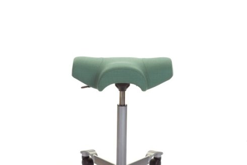 HAG-8105 grün Sattelstuhl lange Gasfeder